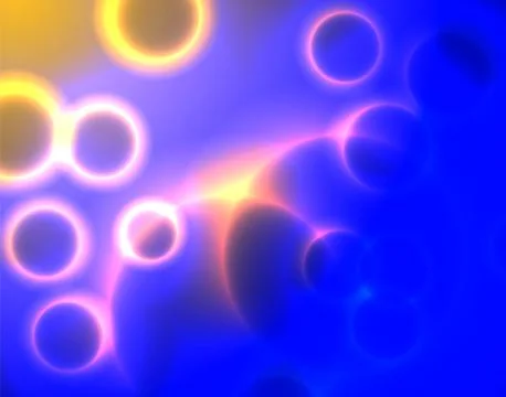 Abstract full of glitch circular bubble background for design. Vector Eps10 Stock Illustration