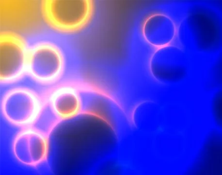 Abstract full of glitch circular bubble background for design. Vector Eps10 스톡 일러스트