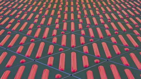 Abstract Fun 3D Pattern Stock Footage 150848849