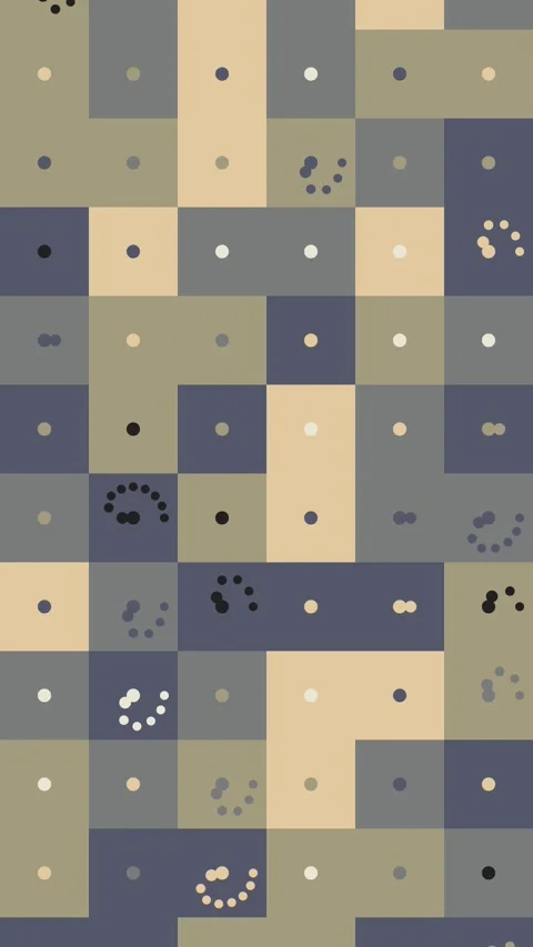 Abstract Functional Design Featuring Animated Geometric Progress Indicators 動画素材 332985611