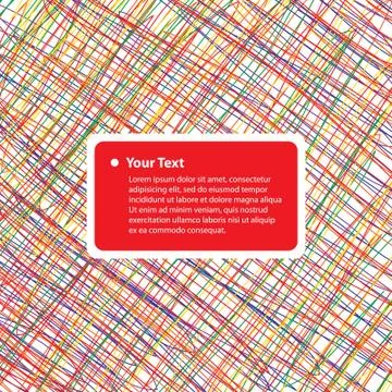 Abstract Funky Stripes Background Stock Illustration