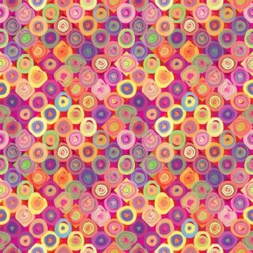 Abstract funny bubble seamless pattern. Funny party background 스톡 일러스트