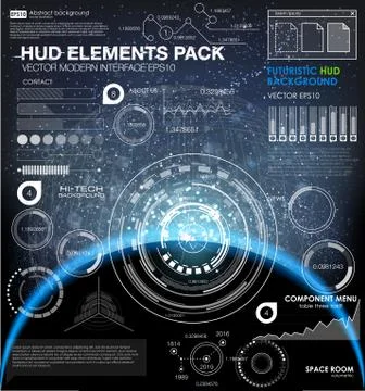 Abstract future, concept vector futuristic blue virtual graphic touch interface イラスト素材