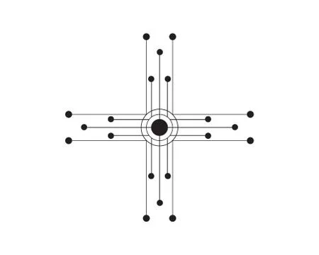 Abstract future digital science technology concept.. Stock Illustration