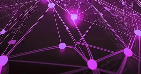 Abstract future internet technology network concept background Stock Illustration