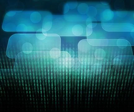 Abstract future science background blue texture Illustrazione stock