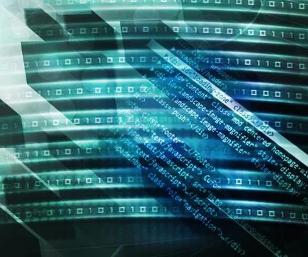 Abstract future science background texture Stock Illustration