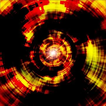 Abstract future technology concept, cyber hi-tech background. Science fiction Stock Illustration