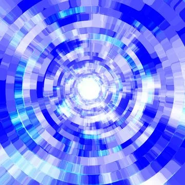 Abstract future technology concept, cyber hi-tech background. Science fiction Illustrazione stock