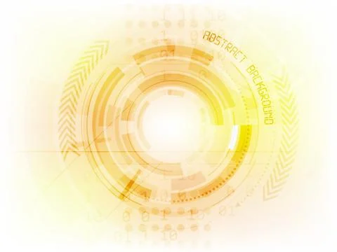 Abstract future technology vector background Stock Illustration