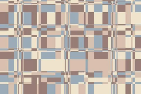 Abstract future texture with shifting stripes and scattered blocks. Noise a.. Stock-Illustration