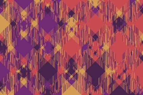 Abstract future-themed glitch design with offset lines and broken geometry... Stock Illustration