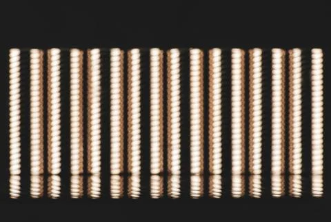 Abstract futuristic background of blurred objects. Creative design for modern Fotos de archivo