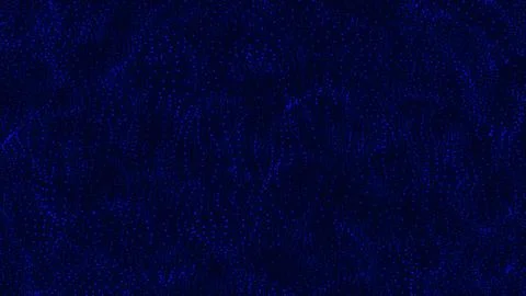 Abstract futuristic background. Dynamic particles dots wave flowing over da.. Illustration