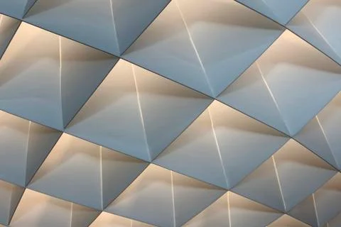Abstract futuristic background of geometric pattern Foto stock