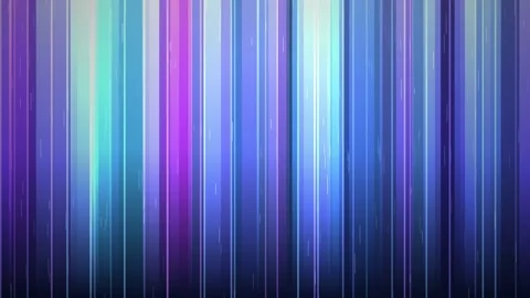 Abstract futuristic background with glowing vertical neon lines and digital Vidéo 346207053