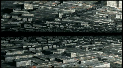 Abstract futuristic background - HD, loop Stock Footage 799965