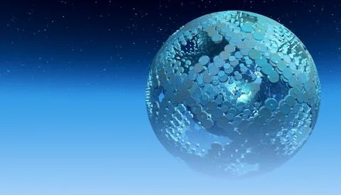 Abstract futuristic background Stock Illustration