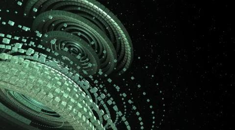 Abstract futuristic background Stock Illustration