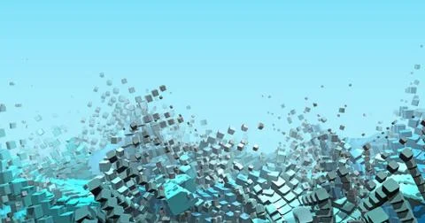 Abstract futuristic background Stock Illustration