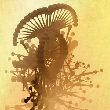 Abstract futuristic background Stock Illustration