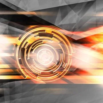 Abstract Futuristic Background Stock Illustration
