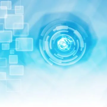 Abstract Futuristic Background Stock Illustration