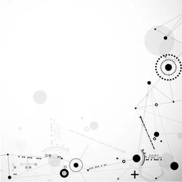 Abstract futuristic background Illustrazione stock