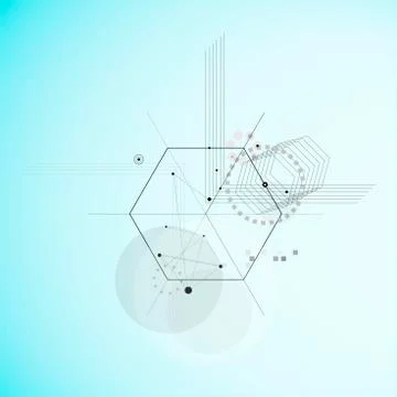 Abstract futuristic background 스톡 일러스트