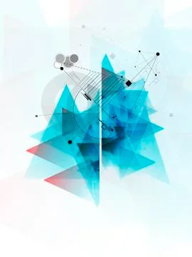 Abstract futuristic background 스톡 일러스트