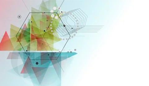 Abstract futuristic background 스톡 일러스트