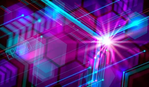 Abstract futuristic background Illustrazione stock