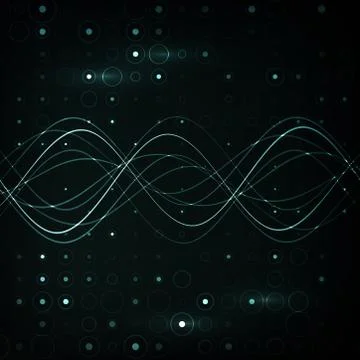 Abstract futuristic background Stock Illustration