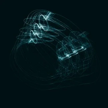 Abstract futuristic background Stock Illustration