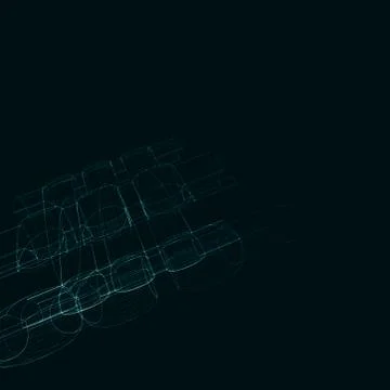 Abstract futuristic background Stock Illustration