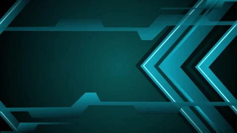 Abstract futuristic background with layered chevron arrows pointing left an.. Stock Footage 329833384
