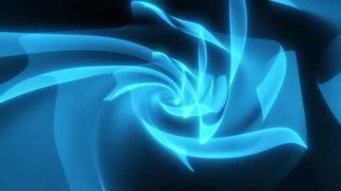 Abstract futuristic background made of blue glowing energy waves and hi-tec.. Stock Footage 254439974