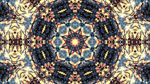 Abstract Futuristic Background. Mandala 4K. Stockbeeldmateriaal 247341852