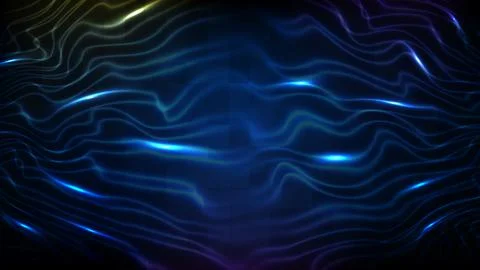 Abstract futuristic background of sci fi technology fast moving neon speed li Stock Illustration