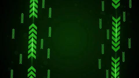 Abstract futuristic background with vertical chevron arrows animation Видео 334964603