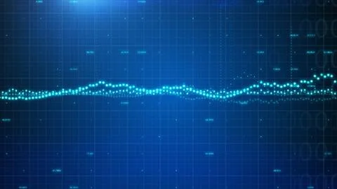 Abstract futuristic binary code walls background. Foto stock