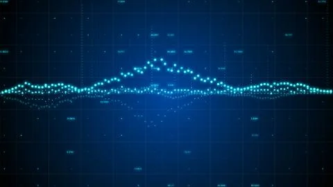 Abstract futuristic binary code walls background. Stock Photos