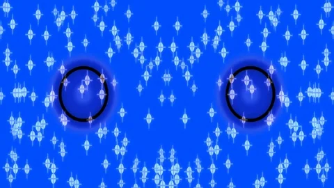 Abstract futuristic blue background with repeating geometric tech patterns .. Stock Footage 339794511