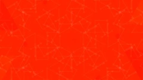 Abstract futuristic blue digital pattern with connected geometric data lines. Stock Footage 337575723