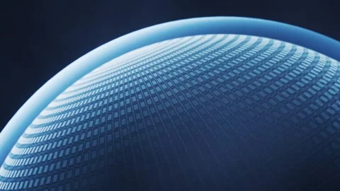 Abstract futuristic blue technology background microchips and semiconductor.. Stock Footage 332147190