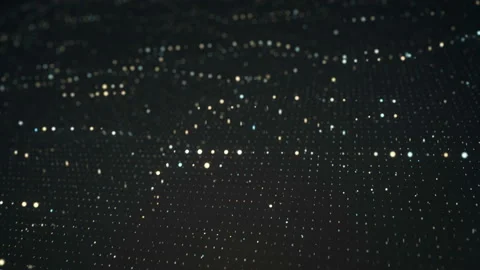 Abstract futuristic computer science animation seamless loop 3D render Stock Footage 109479172
