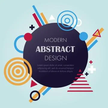 Abstract futuristic design in vector Illustrazione stock