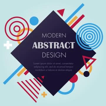 Abstract futuristic design in vector Stock Illustration