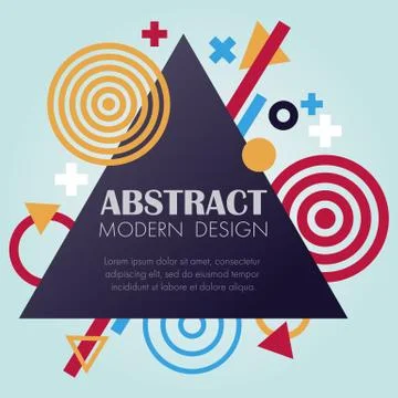 Abstract futuristic design in vector Stock Illustration