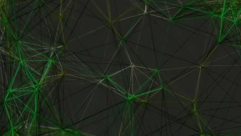 Abstract futuristic digital data grid background with glowing technological.. Stock Footage 342203852